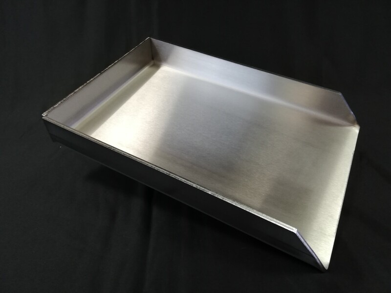 Plancha / Grillwanne #42 - Edelstahl V2A - 40 x 30cm