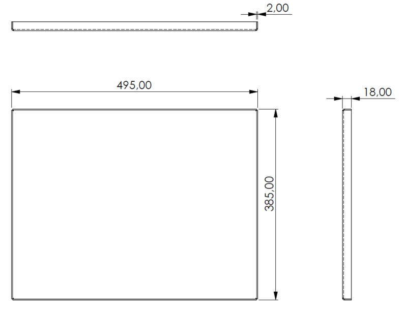 Fettauffangwanne #60 - 495 x 385mm (u.A. für Jamie Oliver)